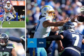 Los Angeles Chargers vs Seattle Seahawks Match Player Stats