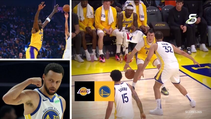 Los Angeles Lakers vs Golden State Warriors Match Player Stats