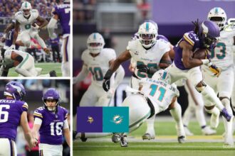 Miami Dolphins vs Minnesota Vikings Match Player Stats