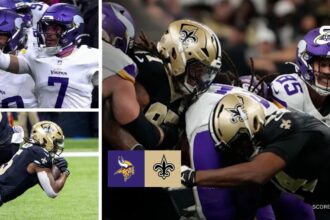 Minnesota Vikings vs New Orleans Saints Match Player Stats