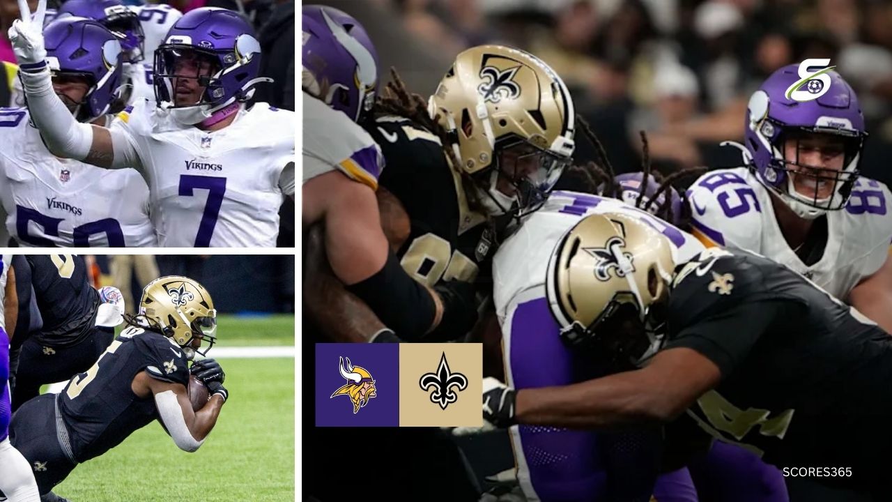 Minnesota Vikings vs New Orleans Saints Match Player Stats
