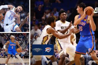 New Orleans Pelicans vs Oklahoma City Thunder Match Player Stats