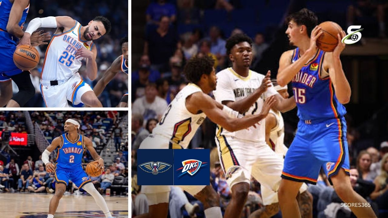 New Orleans Pelicans vs Oklahoma City Thunder Match Player Stats