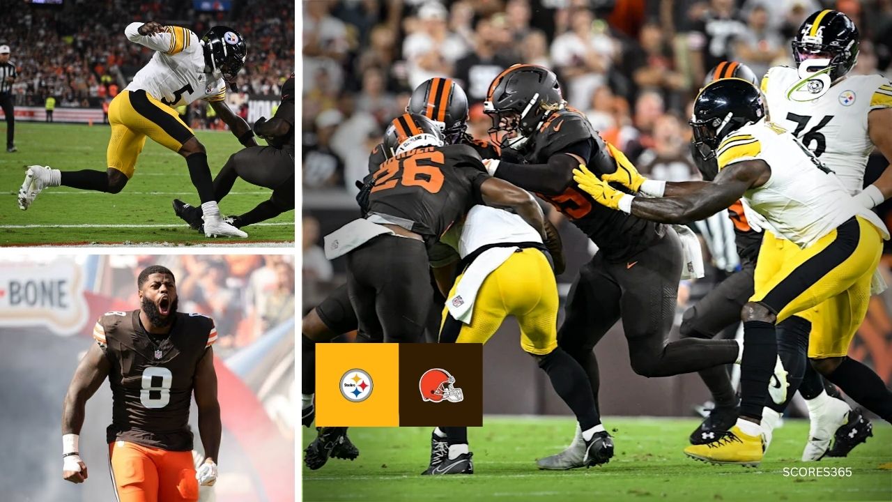 Pittsburgh Steelers vs Cleveland Browns Match Player Stats