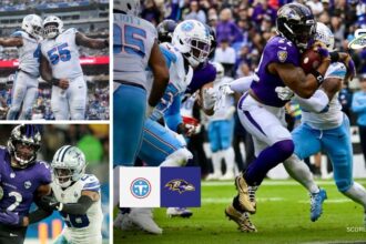 Tennessee Titans vs Baltimore Ravens Match Player Stats